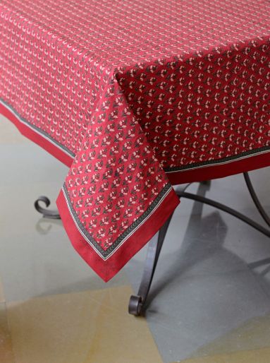 RED ALICE TABLECLOTH