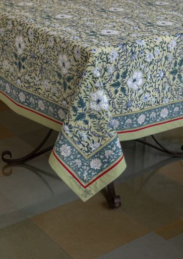 Tablecloth (Green Amapola Jal)