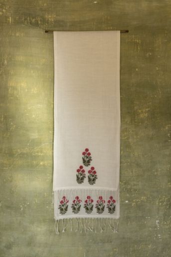 khadi printed scarf-small