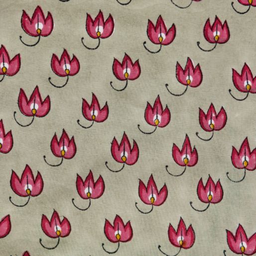 FABRIC PADMA BUTI ON SAGE-FURNISHING (40s)