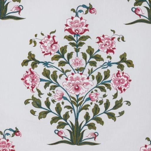 FABRIC PINK PEONY-FURNISHING (40s)