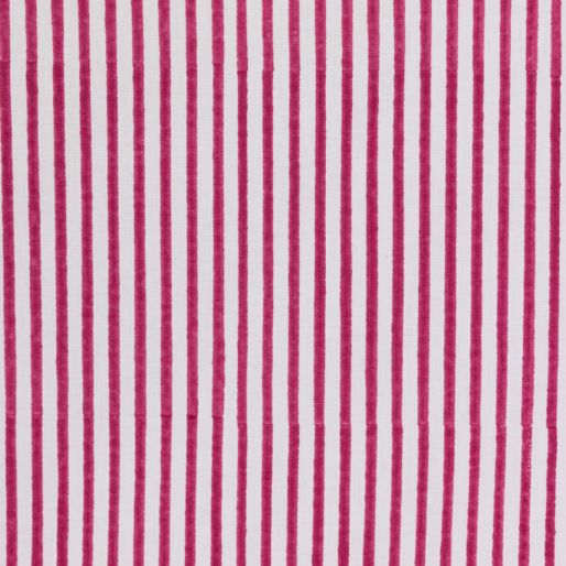 FABRIC PINK AND WHITE STRIPES-Cambric