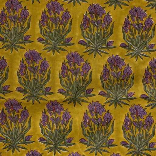 FABRIC YELLOW SOSAN-Muslin