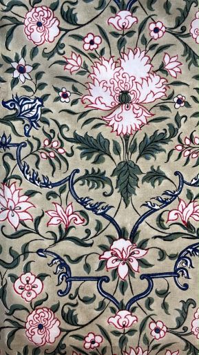 FABRIC DOVE AMAPOLA JAL MUSLIN