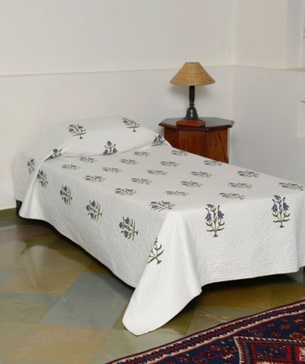 Bedcover Blue Iris volubilis