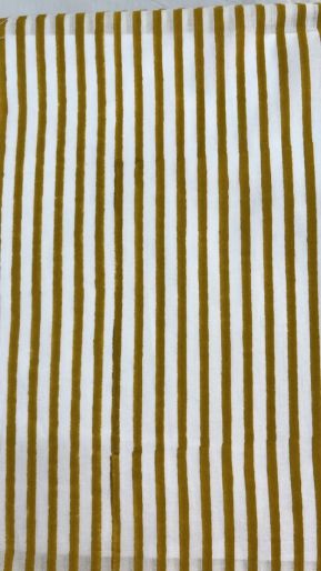 FABRIC YELLOW STRIPES-FURNISHING (40s)